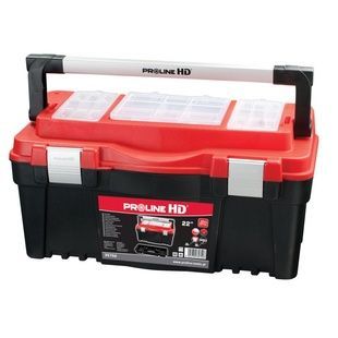 Ящик для инструментов 22", алюминиевая ручка и замки PROLINE HD 35752