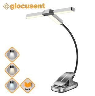Лампа для чтения GL023 мини-тройная (Gray) GLOCUSENT