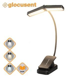 Лампа для чтения GL029 двойная (Black) GLOCUSENT