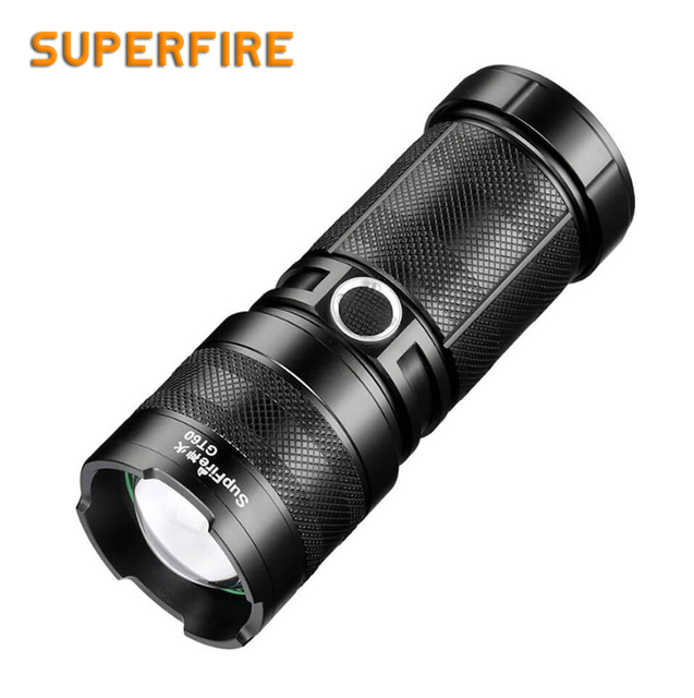 Ліхтар ручний акумуляторний GT60 SuperFire 2600 Lumen IP34