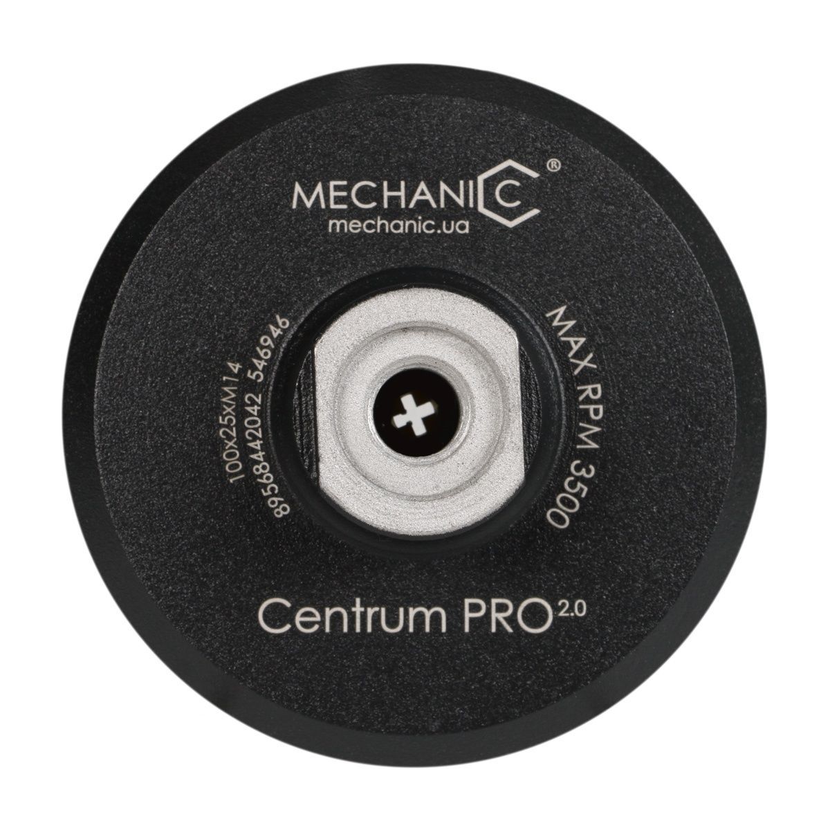 Держатель алюминиевый для полировальных кругов Pad Holder 100*14.7*M14 Centrum PRO 2.0