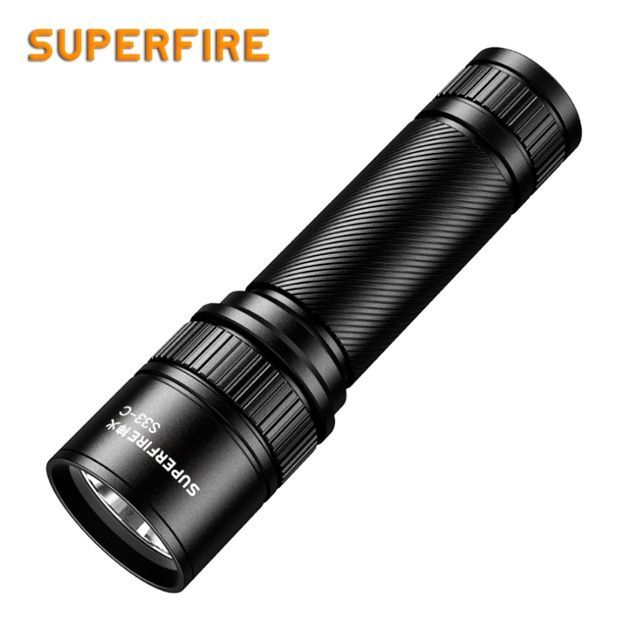 Ліхтар ручний акумуляторний S33-C SuperFire 210 Lumen IP44
