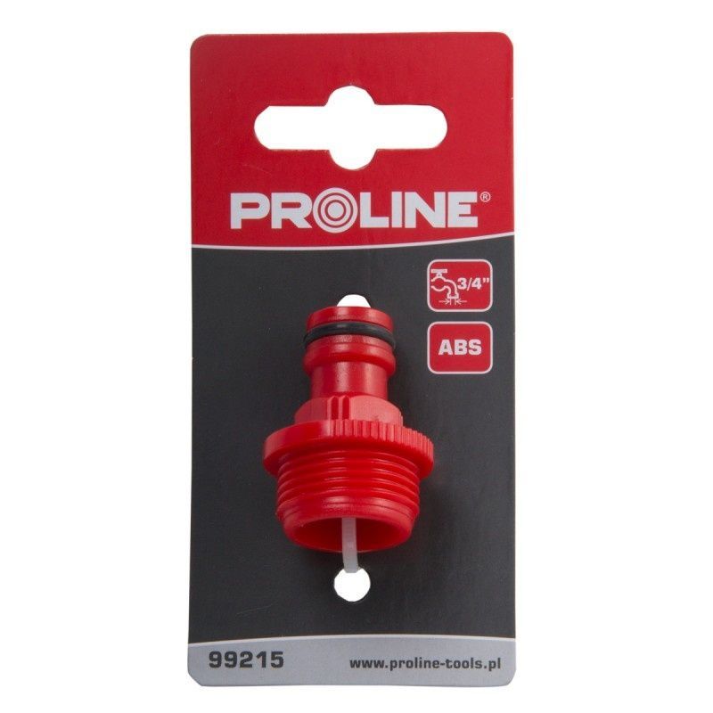 Перехідник для шлангу 3/4" (зовн. різьба) PROLINE 99215