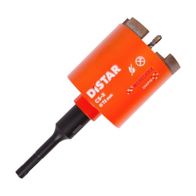 Сверло алмазное DDS-W 072x70-4xSDS+ DLD 072 CS-X