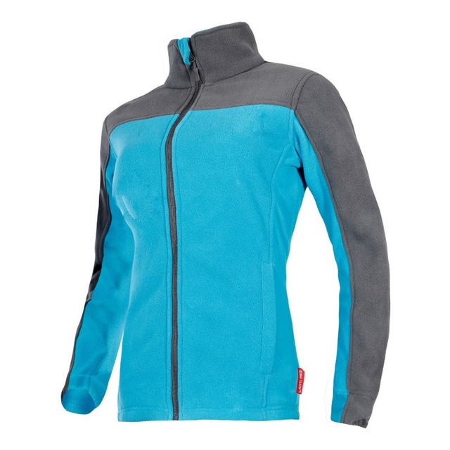 Куртка женская флисовая серо-синяя 40103 Lahti Pro, размер S