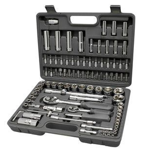 Набір головок 94шт 1/2" ; 1/4" (4-32мм) CrV PROLINE 18794