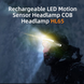 Ліхтар налобний сенсорний акумуляторний HL65 SuperFire 120 Lumen IPX4
