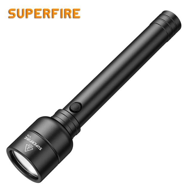 Ліхтар ручний акумуляторний Y16 SuperFire 1660 Lumen IP46