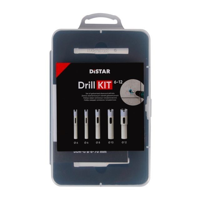 Сверло алмазное Набор сверл DrillKIT 6-12