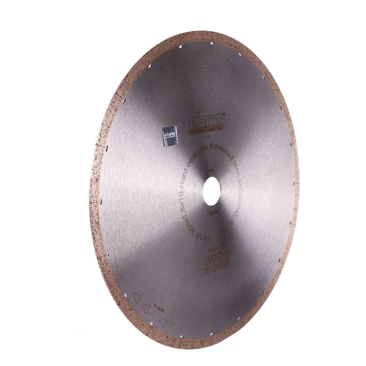 Круг алмазный отрезной 1A1R 350x1,8/1,5x10x25,4 Hard ceramics Advanced