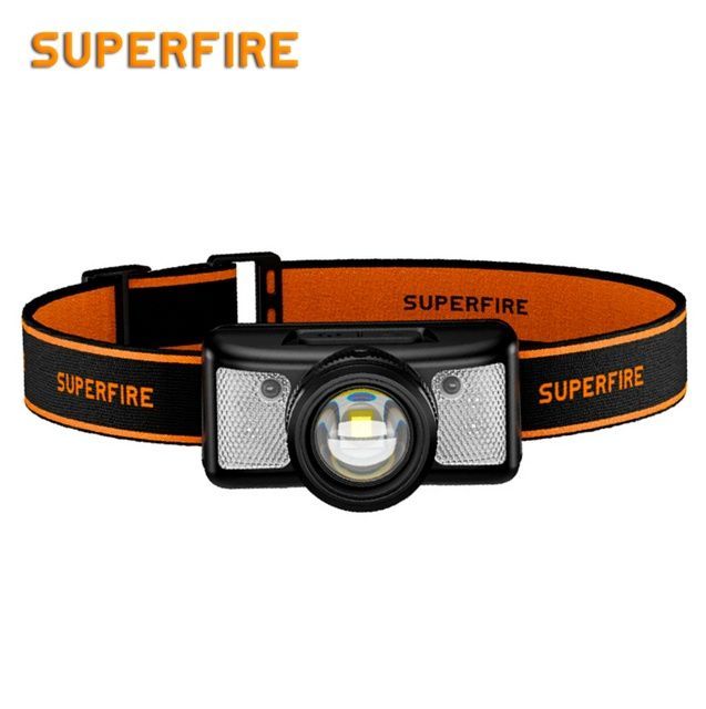 Ліхтар налобний акумуляторний HL91 SuperFire 310 Lumen IP43
