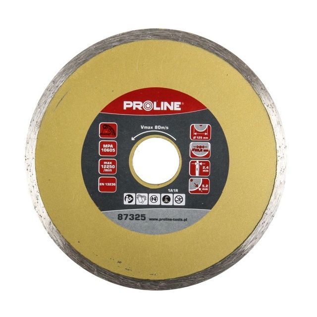 Круг відрізний алмазний 115 х 2,0 х 5.0 х 22.23 мм (кераміка / мармур) PROLINE
