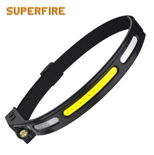 Ліхтар налобний сенсорний акумуляторний HL76 SuperFire 300 Lumen