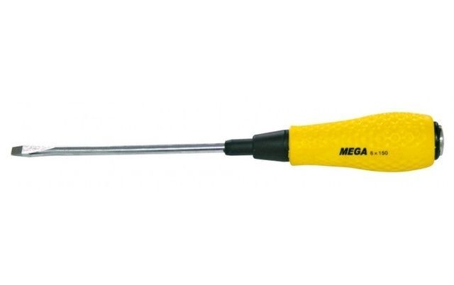 Викрутка плоска ударна 6.0 х 150мм MEGA