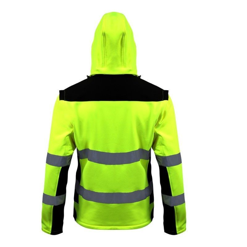 Куртка-жилет Soft Shell сигнальная желтая 40919 LahtiPro размер S