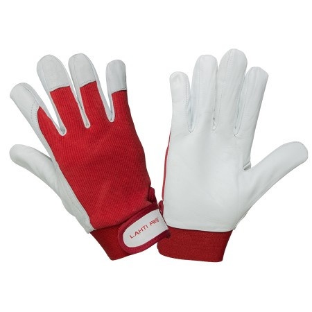 Защитные перчатки кожаные, LahtiPro 2702