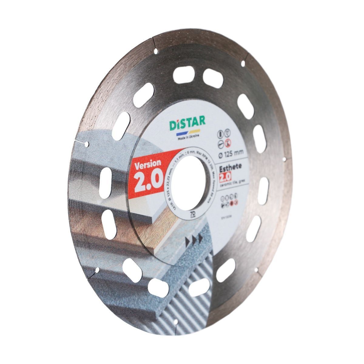Круг алмазный отрезной 1A1R 125x1,1/0,9x6x22,23 Esthete 2.0