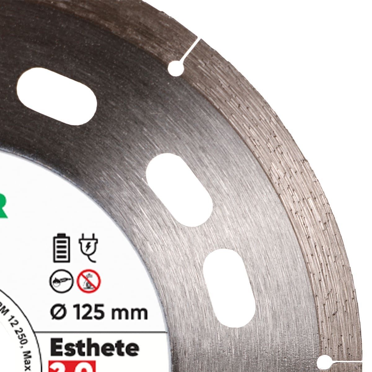 Круг алмазный отрезной 1A1R 125x1,1/0,9x6x22,23 Esthete 2.0