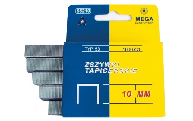 Скоба для степлера Тип 53 12мм (упаковка 1000шт) MEGA