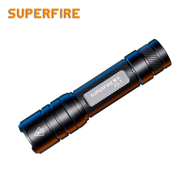 Ліхтар ручний акумуляторний F3-T SuperFire 600 Lumen IP44