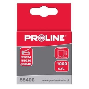 Скоба для степлера тип G 10мм (упаковка 1000шт) PROLINE