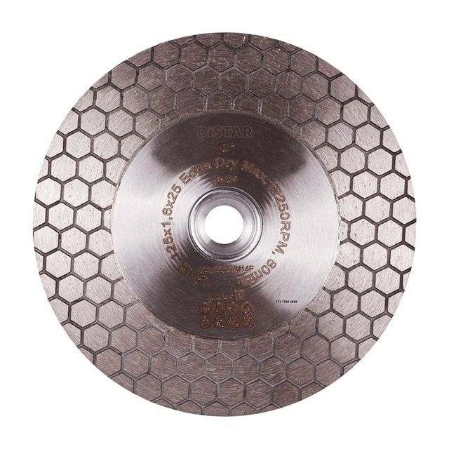 Круг алмазный отрезной 1A1R 125x1,6/1,2x25x22,23/M14F Edge Dry